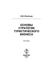 Основы стратегии туристического бизнеса