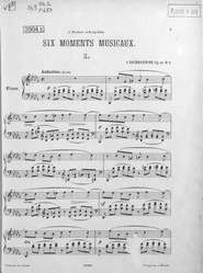 Six moments musicaux