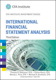 International Financial Statement Analysis