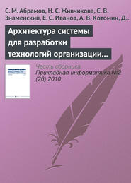 Архитектура системы для разработки технологий организации сложной совместной деятельности