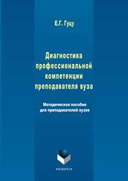 Диагностика профессиональной компетенции преподавателя вуза