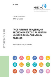 Глобальные тенденции экономического развития минерально-сырьевых рынков