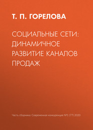 Социальные сети: динамичное развитие каналов продаж