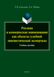 Реклама и коммерческие наименования как объекты судебной лингвистической экспертизы