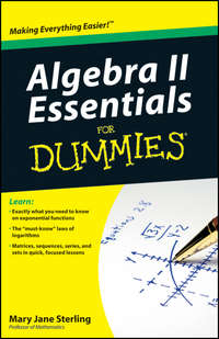 Algebra II Essentials For Dummies