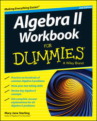 Algebra II Workbook For Dummies