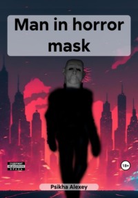 Man in horror mask