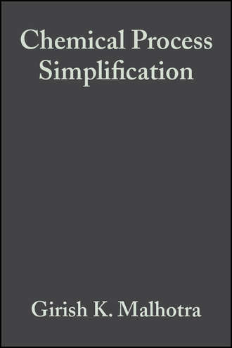 Chemical Process Simplification. Improving Productivity and Sustainability